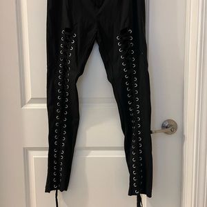 Sexy laced up pant 1X